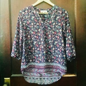 Floral blouse
